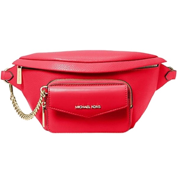 Michael Kors Maisie Belt Bag with detachable chain pouch 🩵❤️🔥 - Picture 4 of 7